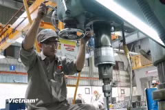 Đầu tư phát triển tiếp tục đạt kết quả tích cực, tạo động lực thúc đẩy tăng trưởng. (Ảnh: Đức Duy/Vietnam+)