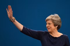 Thủ tướng Anh Theresa May. (Nguồn: EPA)
