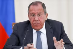 Ngoại trưởng Nga Sergey Lavrov. (Nguồn: AP)