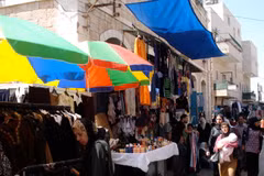 Một khu chợ của người Palestine. (Nguồn: patwoods.wordpress.com)