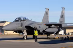Máy bay F-15SG. (Nguồn: Global Military Review)