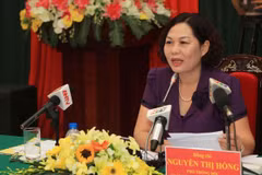 Bà Hồng cho rằng, diễn biến thị trường tỷ giá trong những ngày gần đây là do yếu tố tâm lý. (Nguồn: NHNN)