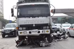 Hiện trường vụ tai nạn (Ảnh: Sơn Bách/Vietnam+)