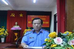 Ông Huỳnh Văn Lưu khi còn đương chức. (Nguồn: VOV)