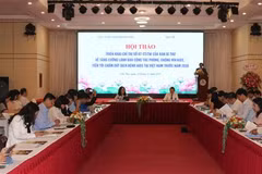 Quang cảnh Hội thảo. (Ảnh: Ngọc Thiện/TTXVN)