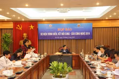 Bộ Khoa học và Công nghệ phối hợp với Ủy ban Nhân dân tỉnh Gia Lai đã tổ chức Họp báo sự kiện TechDemo Gia Lai 2019. (Ảnh: Minh Sơn/Vietnam+)