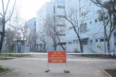 Bốn toàn nhà Ký túc xá phía Tây (đường Hà Văn Tính, quận Liên Chiểu) được thiết lập làm Bệnh viện Dã chiến số 2. (Ảnh: Văn Dũng/TTXVN)