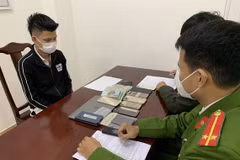 Đối tượng Nguyễn Văn Thiện khai báo hành vi phạm tội. (Nguồn: Sggp.org.vn)