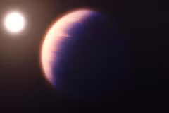 WASP-39 là hành tinh bên ngoài Hệ Mặt Trời. (Nguồn: NASA)