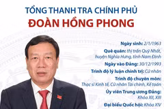 [Infographics] Tổng Thanh tra Chính phủ Đoàn Hồng Phong