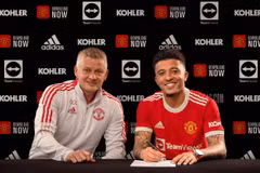 Sancho chính thức gia nhập Manchester United. (Nguồn: Getty Images)
