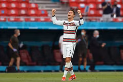 Ronaldo đang là chân sút vĩ đại nhất lịch sử EURO. (Ảnh: AFP/TTXVN)