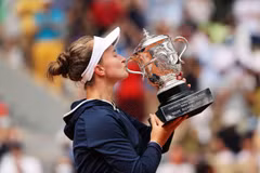 Barbora Krejcikova vô địch Roland Garros 2021. (Nguồn: Getty Images)