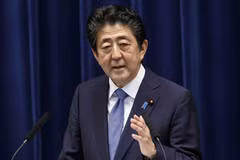 NHK: Thủ tướng Nhật Bản Shinzo Abe có ý định từ chức vì lý do sức khỏe