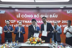 Hình ảnh lễ ký kết hợp tác chiến lược giữa VTVcab và MTGP diễn ra sáng ngày 23/11. (Ảnh: BTC)
