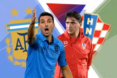 Bán kết Argentina-Croatia: Cuộc đối đầu của những cá tính bất khuất