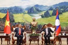 Lãnh đạo Lào đánh giá cao kết quả hợp tác giữa Bộ Công an Lào-Việt Nam