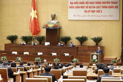 Quốc hội thảo luận về sở hữu trí tuệ, có liên quan Quốc kỳ, Quốc ca