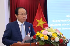 Xây dựng đường biên giới Lào-Việt hòa bình, hữu nghị, cùng phát triển