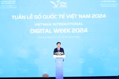 Tuần lễ Số Quốc tế Việt Nam tại Quảng Ninh chính thức khai mạc. (Ảnh: PV/Vietnam+)