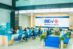 Giao dịch tại BIDV. (Nguồn: BIDV)