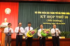 Ông Lê Thanh Sơn được bầu là Phó Chủ tịch thành phố Hải Phòng