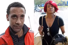 Rio Ferdinand và "yêu nữ" Susanne Ibru. (Nguồn: Internet)