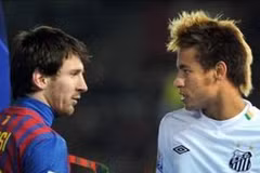 Messi luôn là thần tượng của Neymar. (Nguồn: Getty)