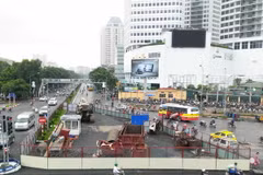 [Photo] Ngày đầu cấm ôtô trên tuyến đường Cầu Giấy - Xuân Thủy