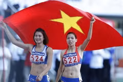 Tuyển điền kinh Việt Nam hạnh phúc vì hoàn thành chỉ tiêu