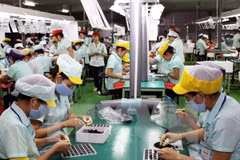Gia công sản phẩm công nghệ tại Việt Nam. (Ảnh minh họa. Nguồn: TTXVN)