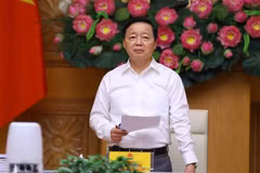 Phó Thủ tướng Trần Hồng Hà phát biểu chỉ đạo. (Ảnh: Văn Điệp/TTXVN)