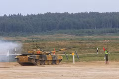 [Photo] Kíp xe tăng Việt Nam thi đấu tại Army Games 2020