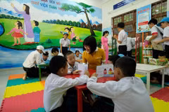 Những cuốn sách được lựa chọn trong chương trình “Ngày đọc sách” được sàng lọc, nghiên cứu phù hợp với từng độ tuổi. (Nguồn: ABBANK) 