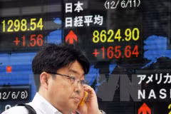 Chỉ số Nikkei của Nhật Bản tăng cao kỷ lục trong vòng 15 năm