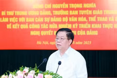 Xây dựng, phát triển văn hóa, con người Việt Nam trong giai đoạn mới