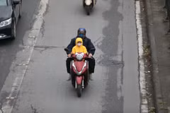 Nhiệt độ tại Hà Nội thấp nhất 17-19 độ C, cao nhất 19-21 độ C. (Ảnh: Thanh Tùng/TTXVN)
