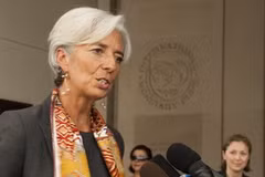 Bộ trưởng Tài chính Pháp Christine Lagarde. (Nguồn: Getty Images)