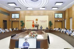 Quang cảnh phiên họp. (Ảnh: Doãn Tấn/TTXVN)