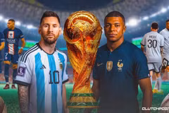 Messi và Mbappe. (Nguồn: Clutchpoints)