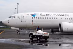 Máy bay của hãng hàng không quốc gia Garuda. (Nguồn: Reuters) 