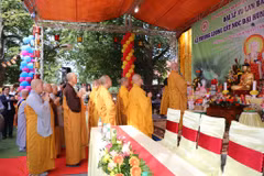 Quang cảnh buổi lễ. (Nguồn: Facebook)