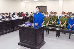 Bị cáo Đỗ Thành Nhân. (Ảnh: Kim Anh/TTXVN)