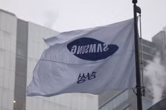 Trụ sở công ty Samsung Electronics ở Seoul, Hàn Quốc. (Ảnh: Yonhap/TTXVN)