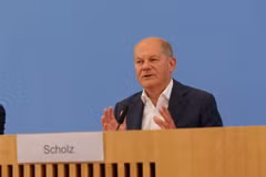 Thủ tướng Đức Olaf Scholz. (Ảnh: THX/TTXVN)