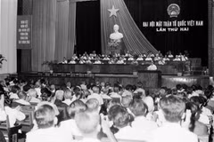 Đại hội đại biểu toàn quốc Mặt trận Tổ quốc Việt Nam lần thứ II được tổ chức tại Hà Nội từ ngày 12-14/5/1983. (Ảnh: Kim Hùng/TTXVN) 