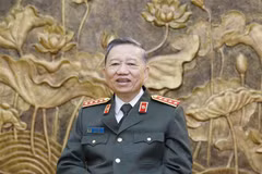 Đại tướng Tô Lâm, Ủy viên Bộ Chính trị, Bí thư Đảng ủy Công an Trung ương, Bộ trưởng Bộ Công an. (Ảnh: Doãn Tấn/TTXVN) 
