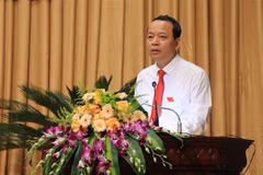 Chủ tịch Hội đồng Nhân dân tỉnh Bắc Ninh Nguyễn Quốc Chung. (Ảnh: Thanh Thương/TTXVN) 