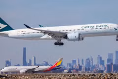 Một chiếc A350 của Cathay Pacific. (Nguồn: AFP/Getty Images)