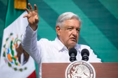 Tổng thống Mexico Andres Manuel Lopez Obrador. (Ảnh: AFP/TTXVN)